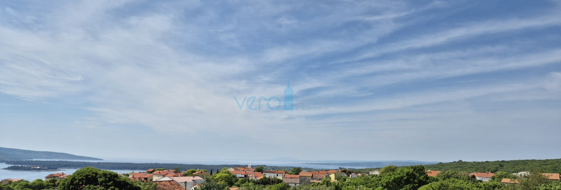 Krk Island, Krk town, surroundings, villa 200m2, swimming pool, open view, for sale