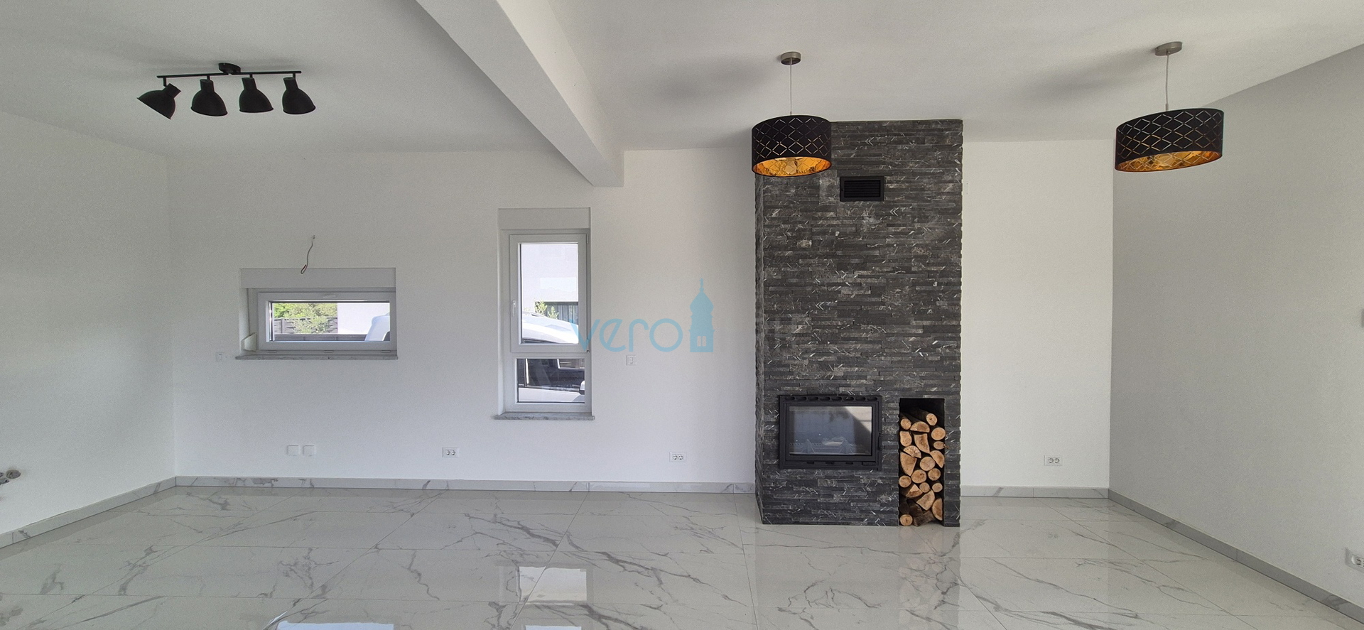 Krk Island, Krk town, surroundings, villa 200m2, swimming pool, open view, for sale