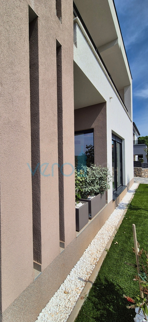 Krk Island, Krk town, surroundings, villa 200m2, swimming pool, open view, for sale