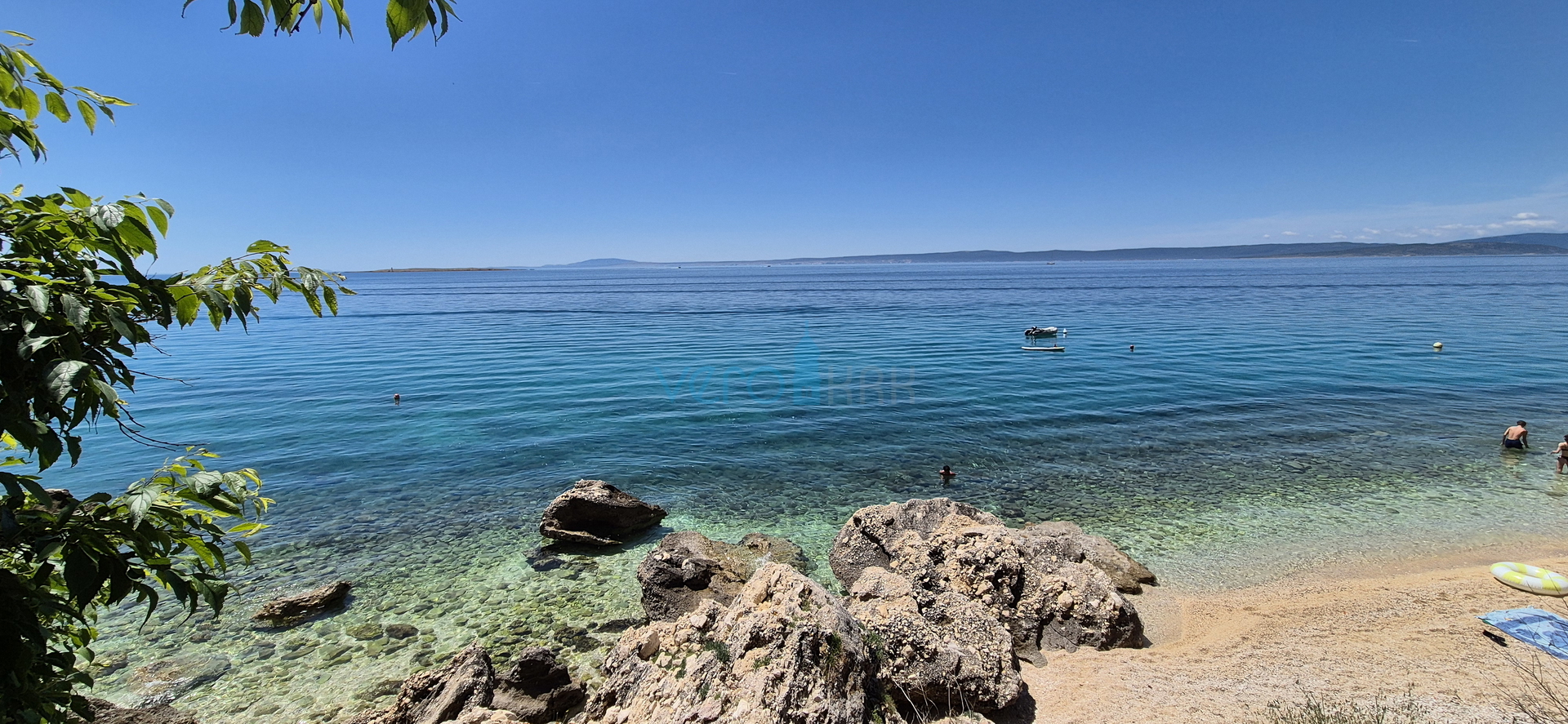 Krk Island, Stara Baška, stone house, detached, 60m to the sea, parking, view, for sale