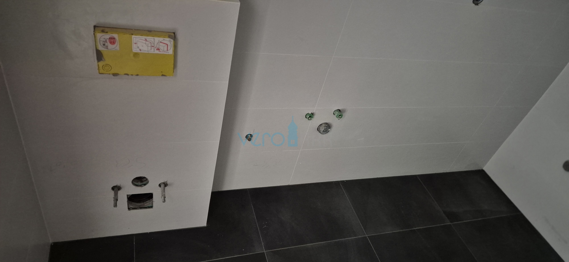 Uvala Soline, otok Krk, dvosoban stan na katu, pogled, novogradnja, prodaja