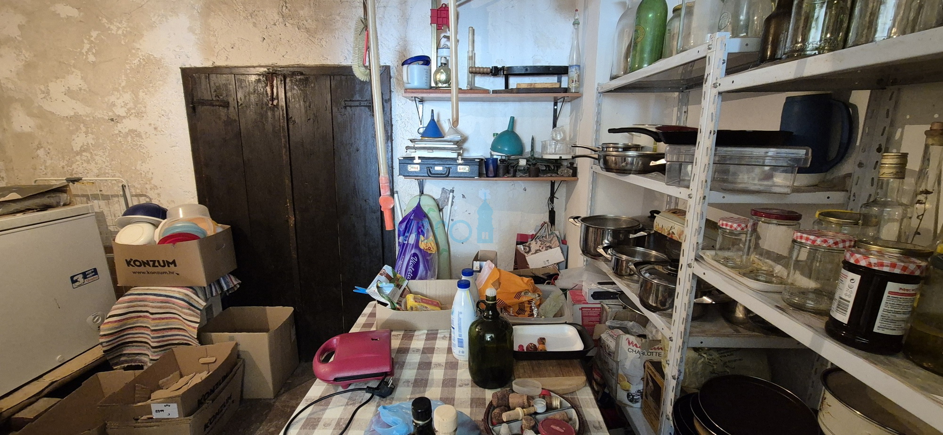 Bakar, Hreljin, dvojna kamena kuća, pogled na more, okućnica, prodaja