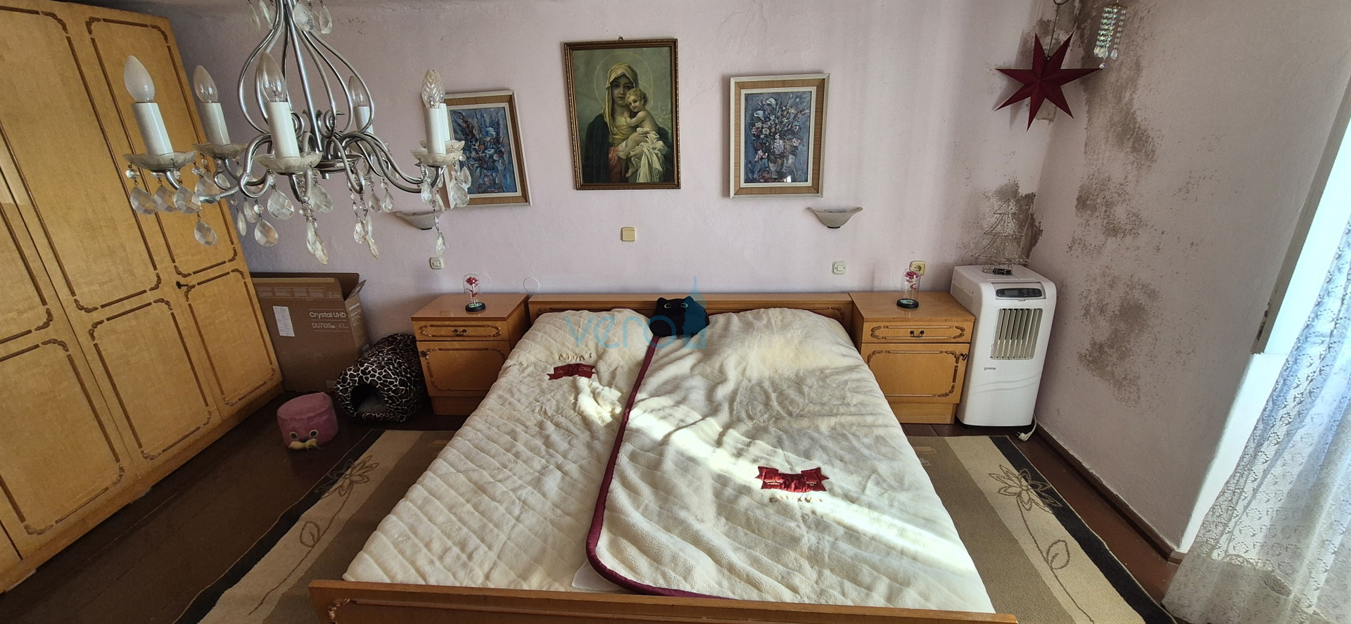 Bakar, Hreljin, dvojna kamena kuća, pogled na more, okućnica, prodaja