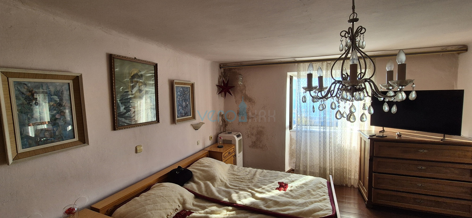 Bakar, Hreljin - dvojna kamena kuća, pogled na more, okućnica 821 m2 + građevinski teren 876 m2, prodaja