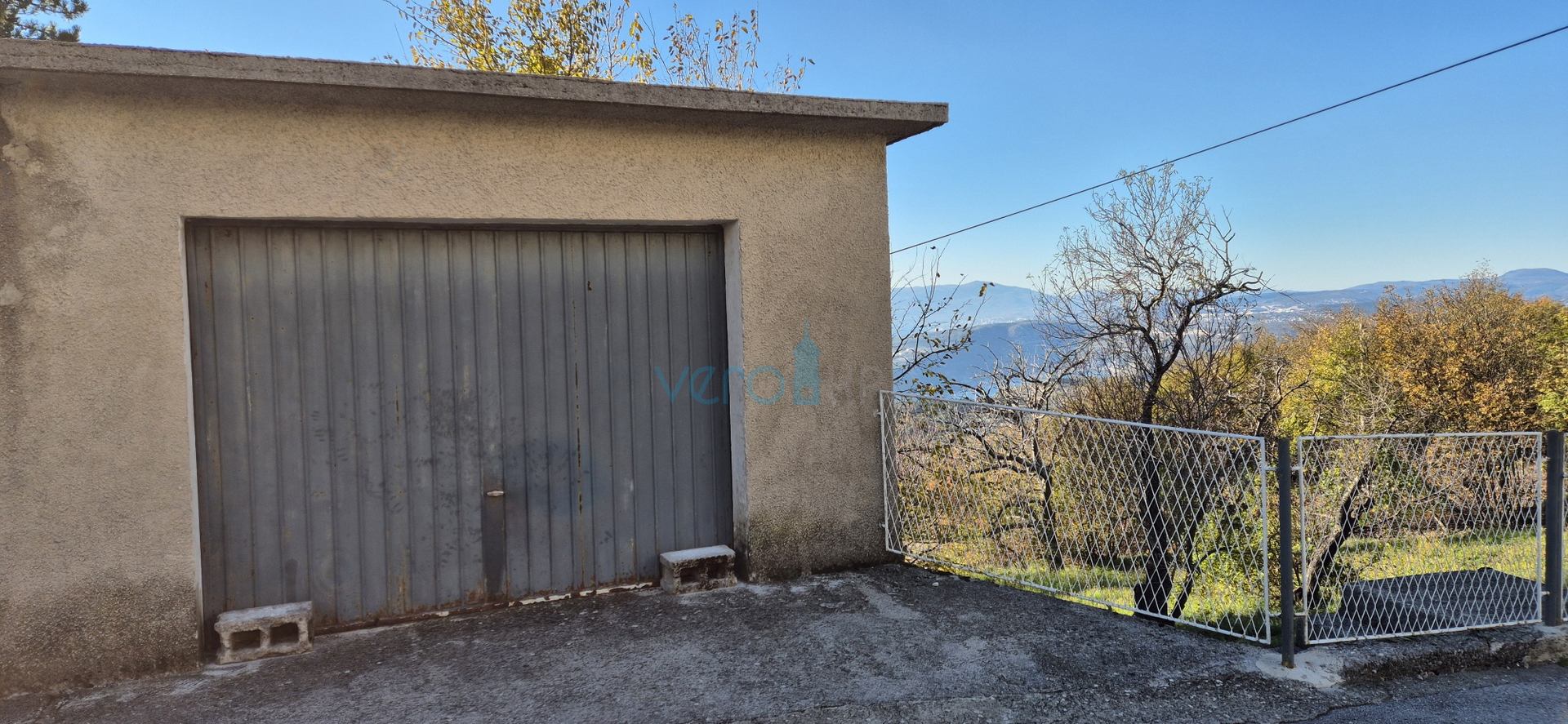 Bakar, Hreljin, građevinski teren 845 m2, pogled na more, prodaja