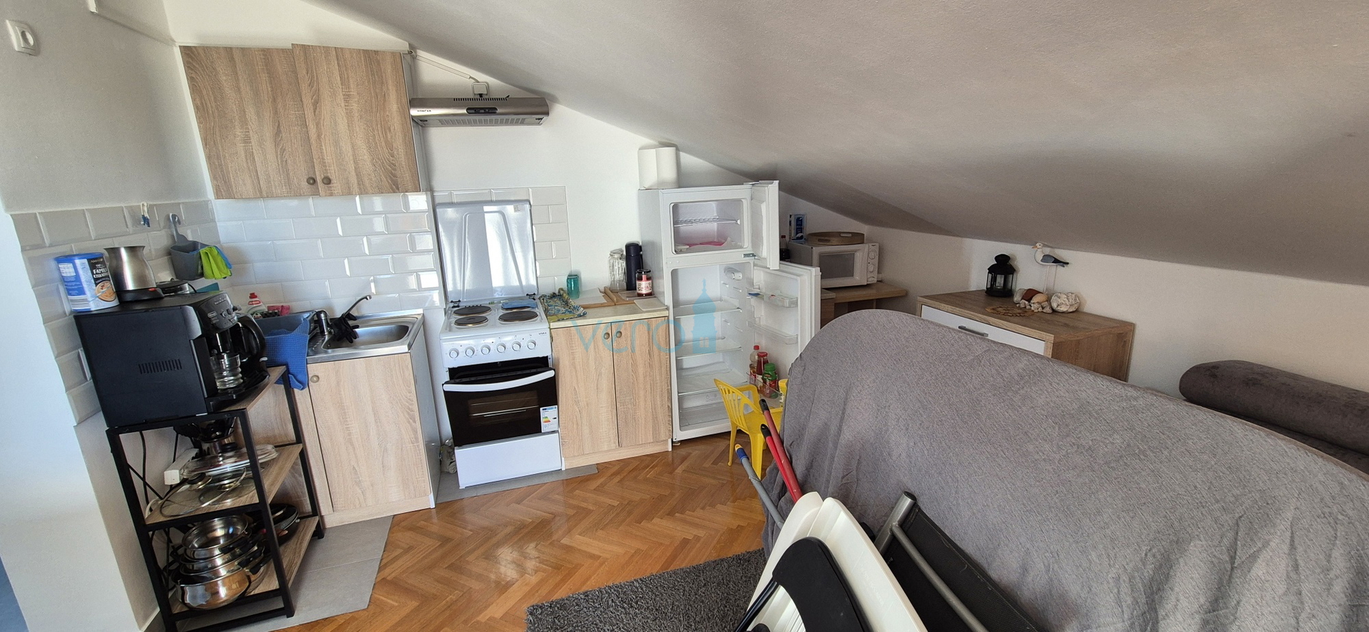 Njivice, otok Krk, stan sa prekrasnim pogledom na more, prodaja