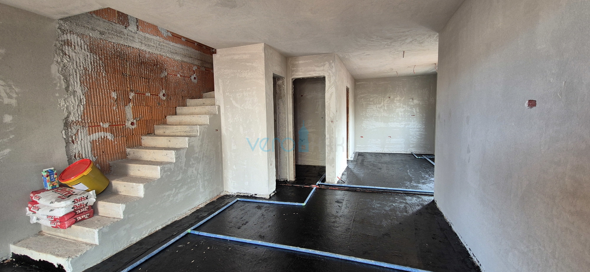 Malinska, otok Krk, novogradnja, dvojna kuća, bazen, prodaja