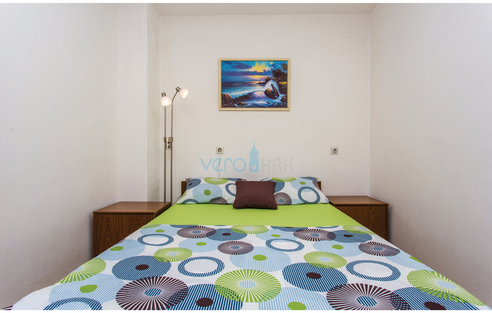 Šilo, otok Krk, okolica, dvojna kuća sa 3 apartmana i pogledom na more