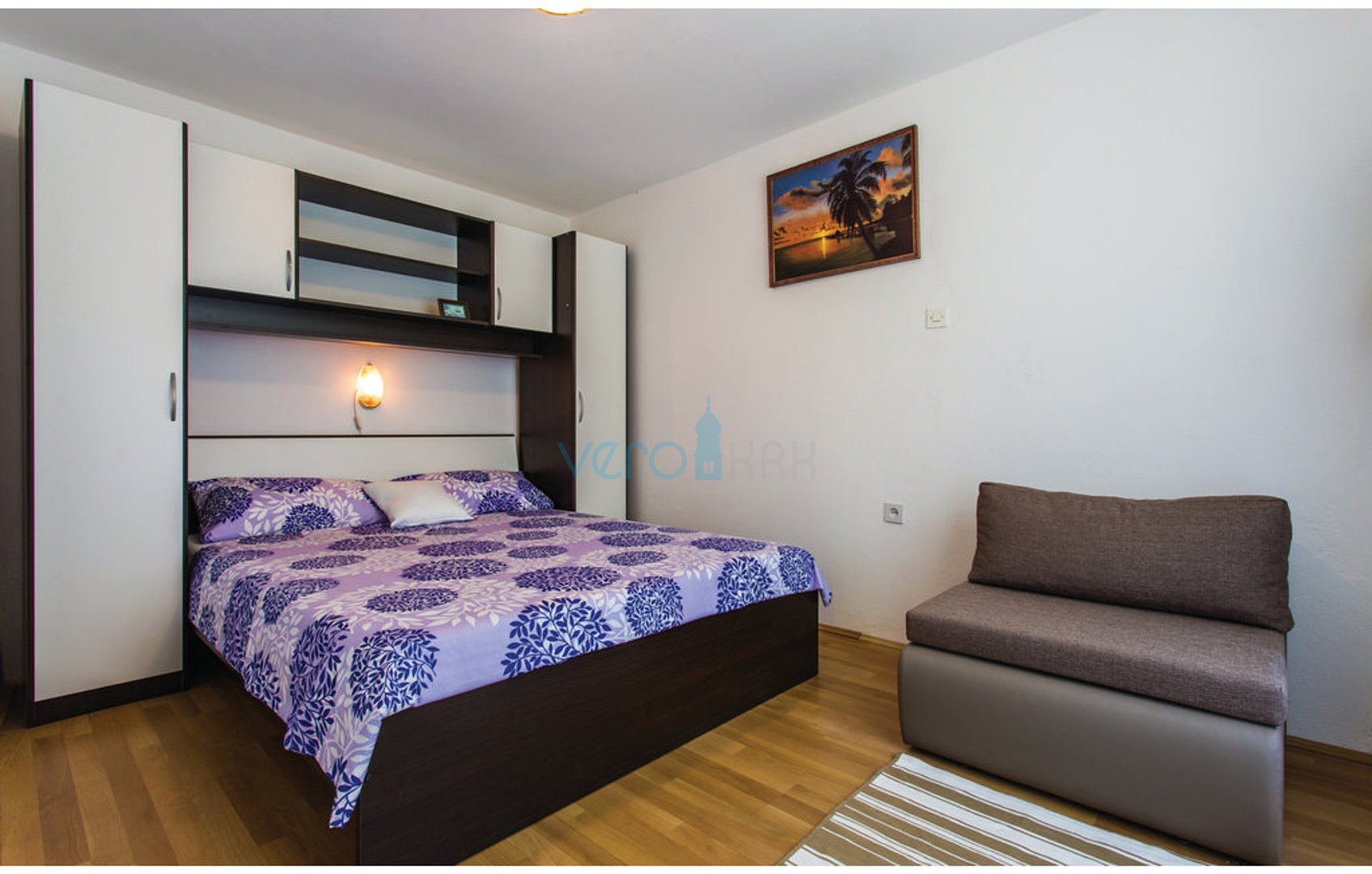 Šilo, otok Krk, okolica, dvojna kuća sa 3 apartmana i pogledom na more