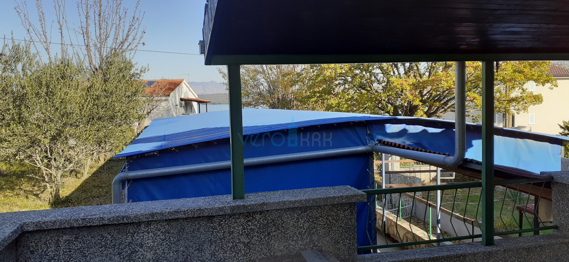 Malinska, okolica, ugostiteljski objekt sa kućom i okućnicom