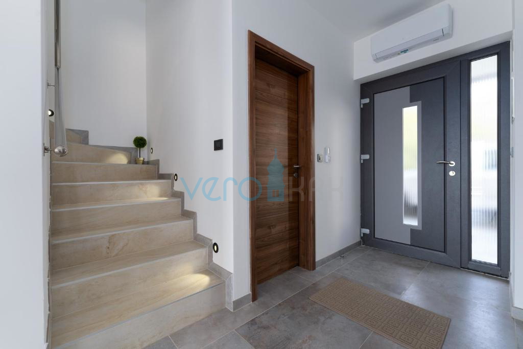 Vrbnik, surroundings, semi-detached house, newly built, view, swimming pool, for sale