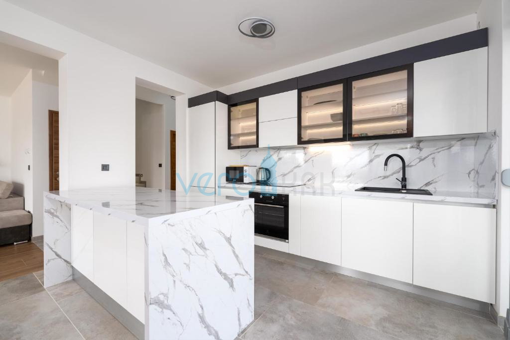 Vrbnik, surroundings, semi-detached house, newly built, view, swimming pool, for sale