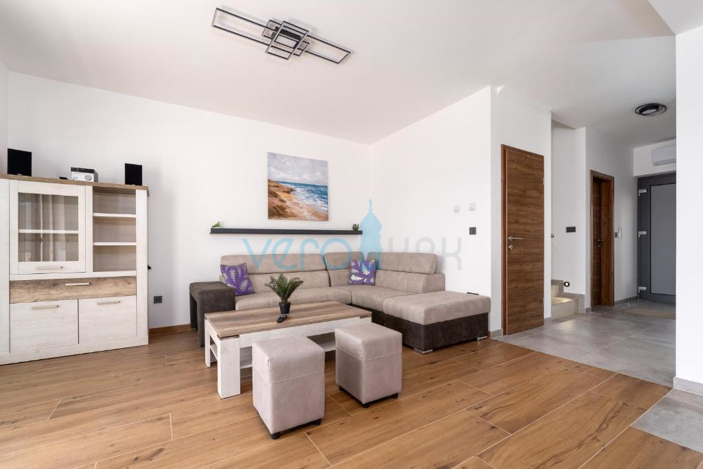 Vrbnik, surroundings, semi-detached house, newly built, view, swimming pool, for sale