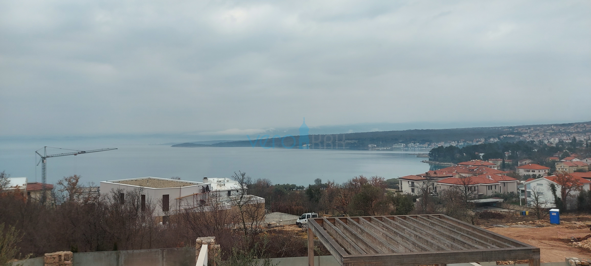 Malinska, surroundings, top-quality penthouse with a beautiful panoramic sea view