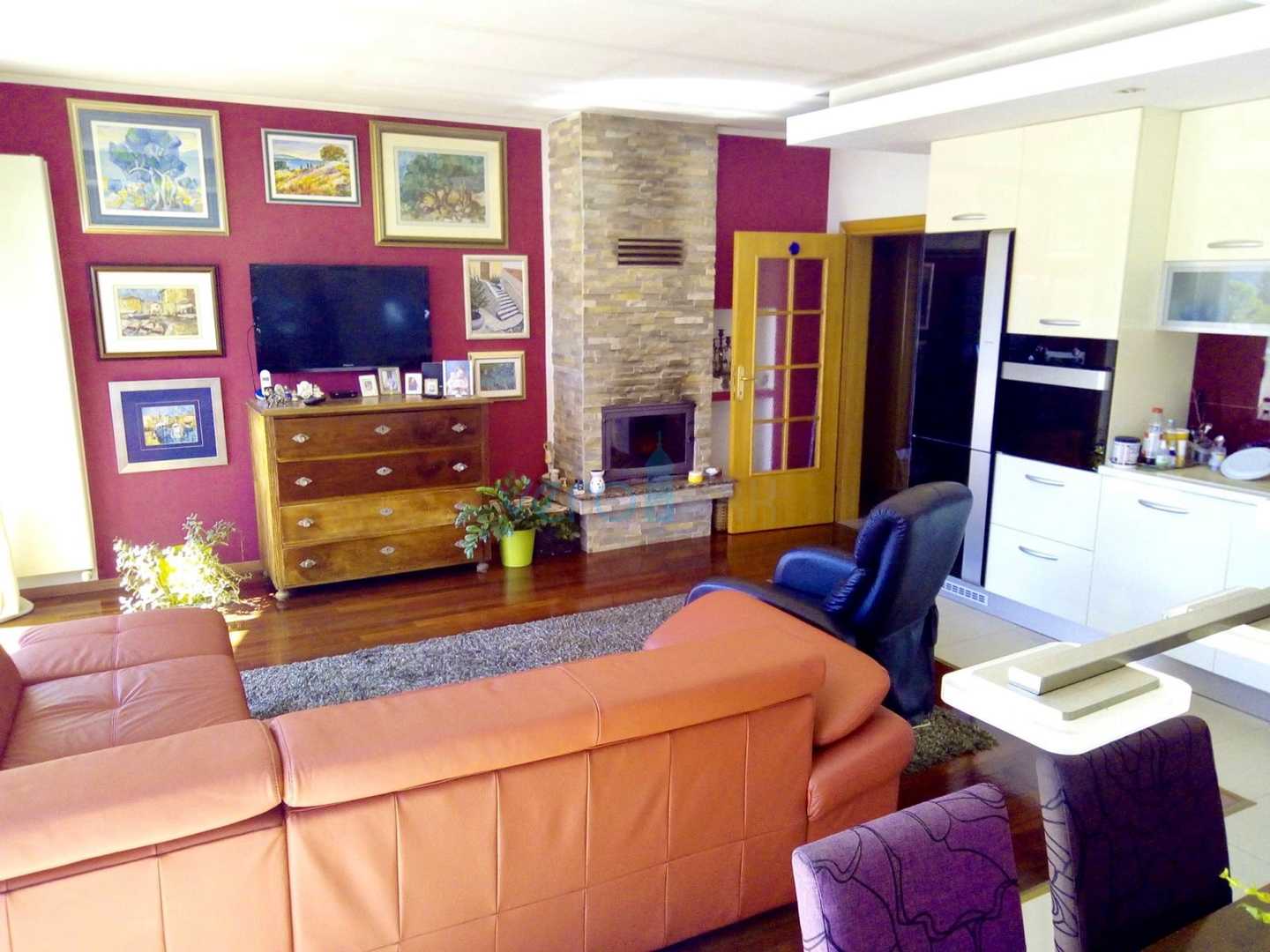 Matulji, zaleđe Opatije, moderan stan 118m2 sa prekrasnim pogledom