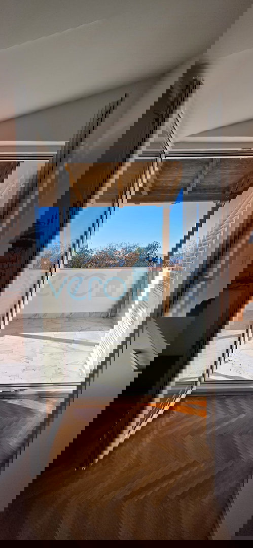 Njivice, island of Krk, apartment with a beautiful sea view, for sale