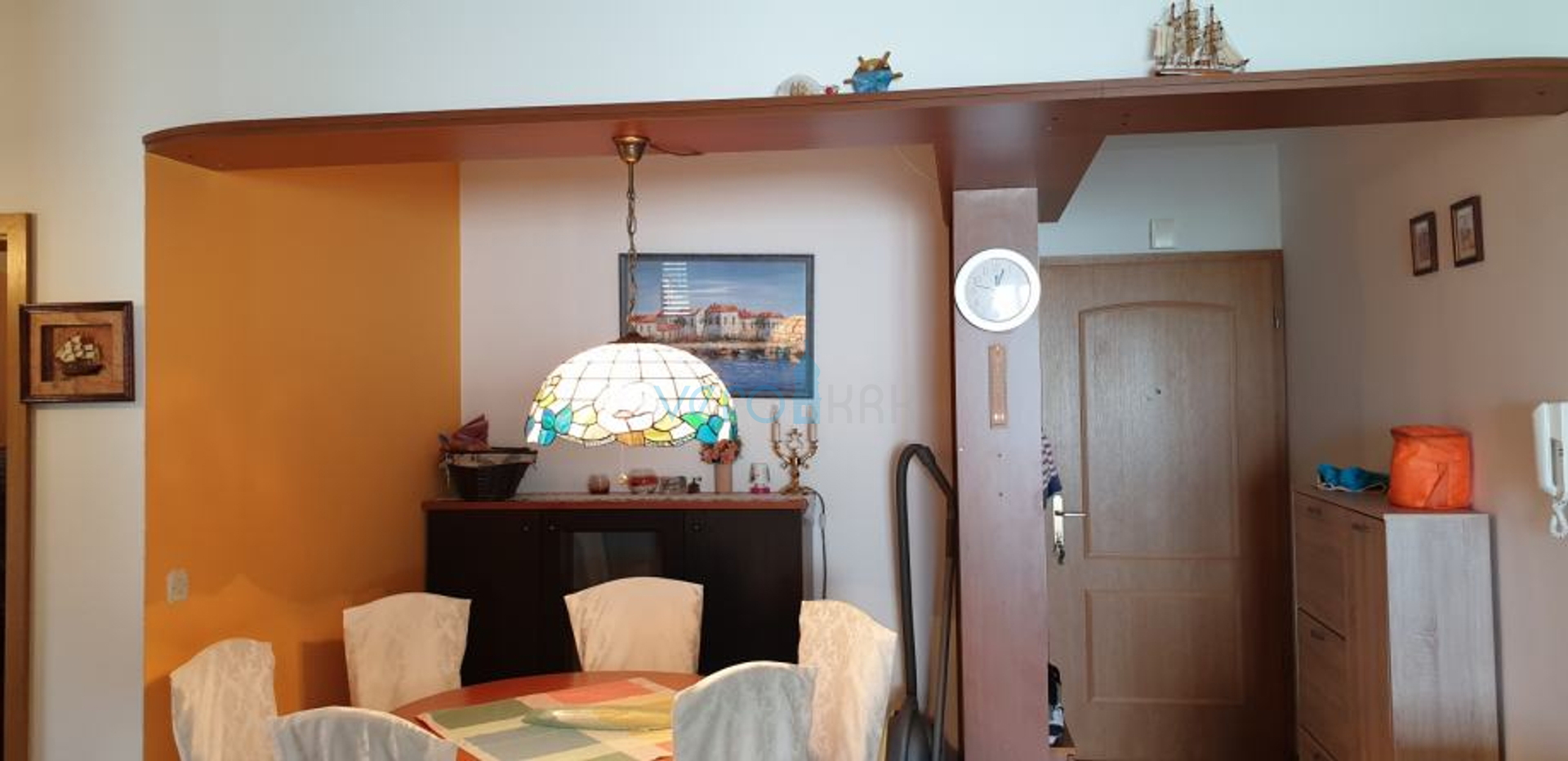 Malinska, stan 52 m2 na katu sa pogledom na more