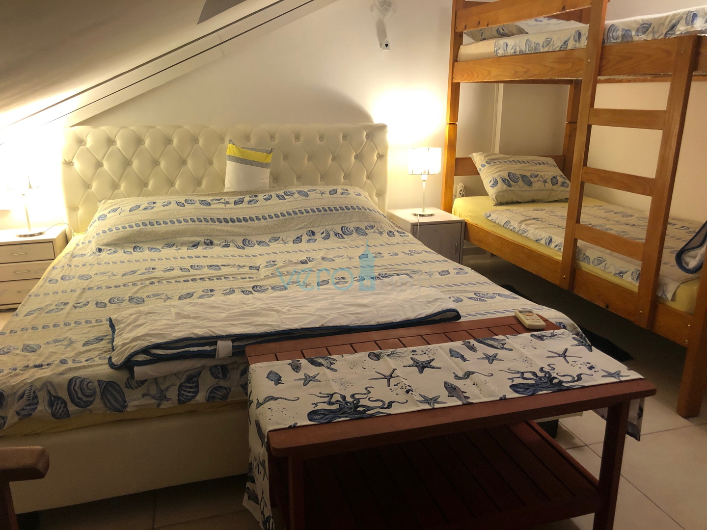 Čižići, Insel Krk, zweistöckige Wohnung 83 m2 mit Meerblick, Verkauf, Vermietung