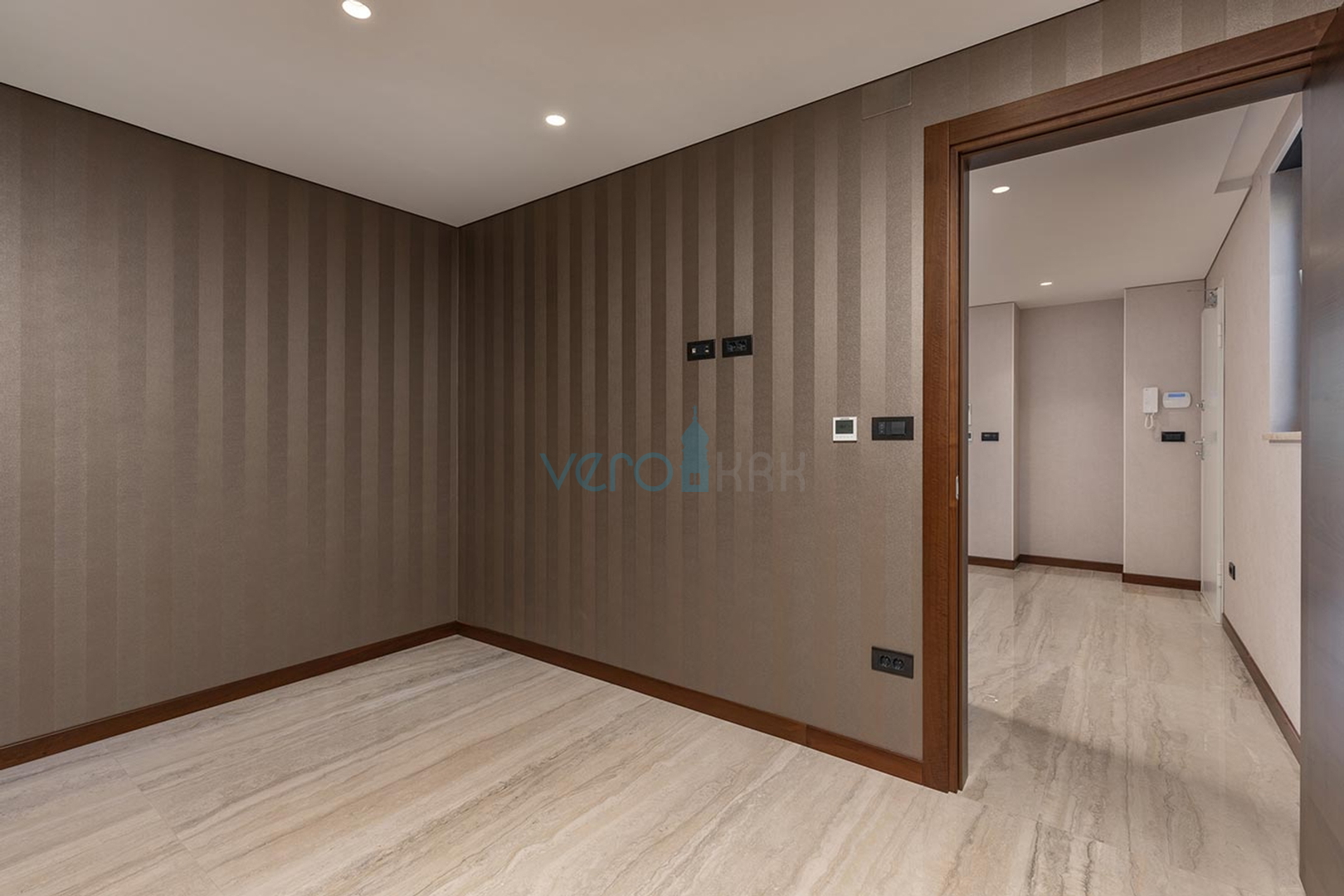 Malinska, luxury apartment with pool, view, garden, 80m to the sea, for sale