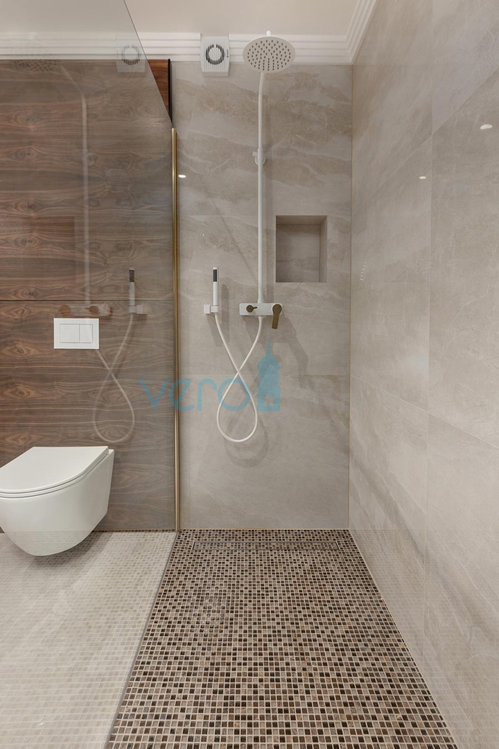 Malinska, luxury apartment with pool, view, garden, 80m to the sea, for sale