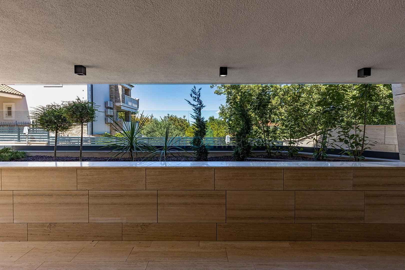 Malinska, luxury apartment with pool, view, garden, 80m to the sea, for sale