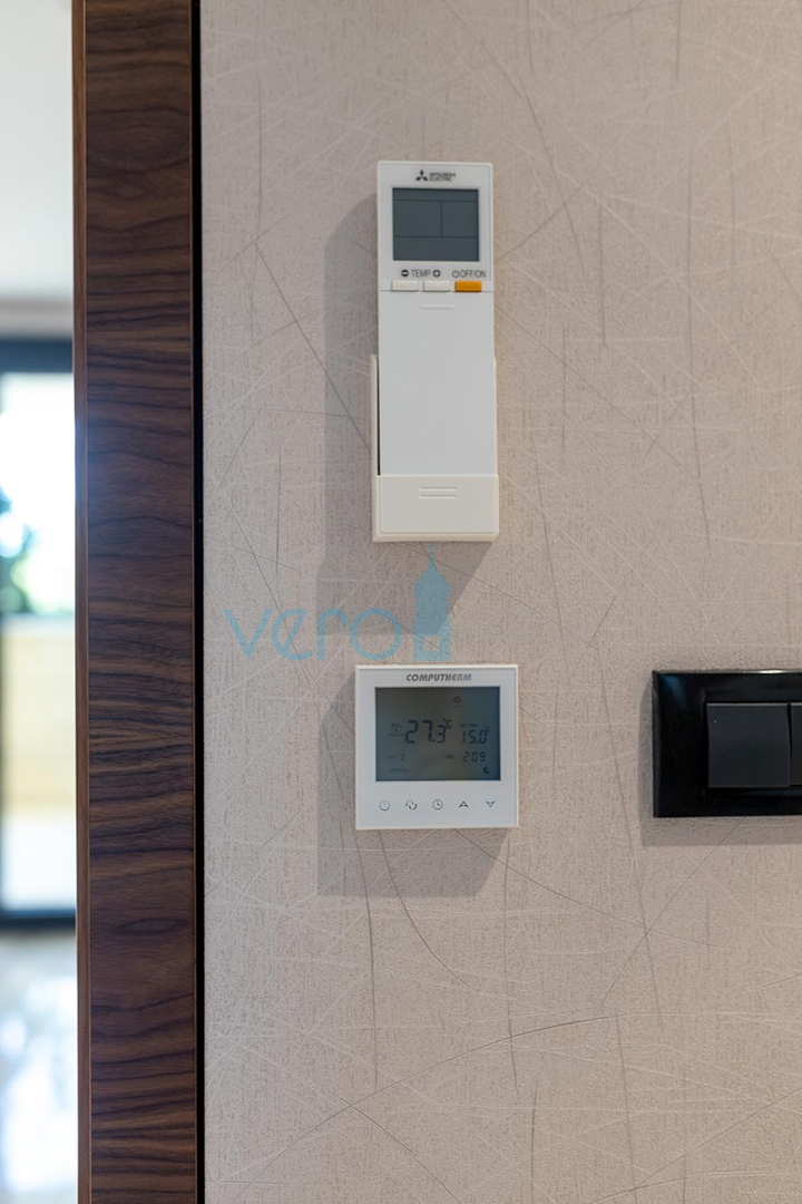 Malinska, luxury apartment with pool, view, garden, 80m to the sea, for sale