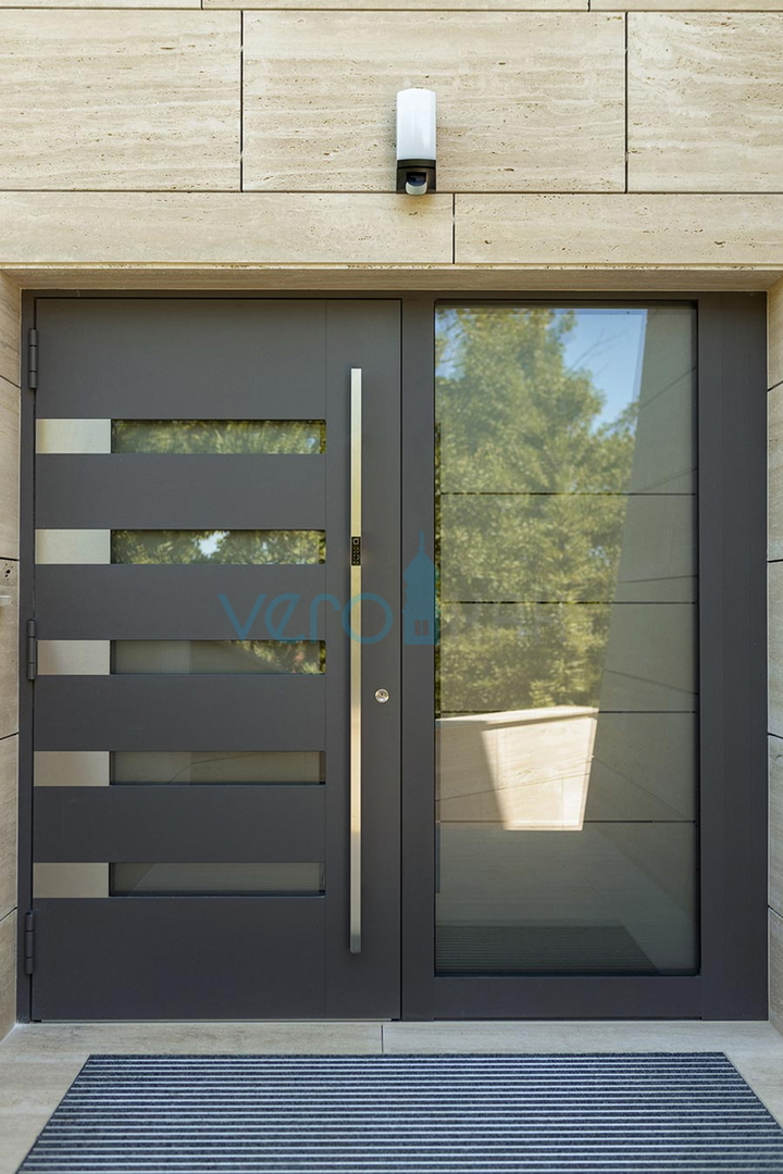 Malinska, luxury apartment with pool, view, garden, 80m to the sea, for sale