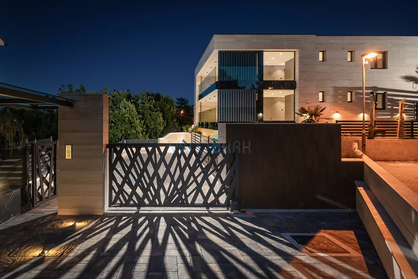 Malinska, luxury apartment with pool, view, garden, 80m to the sea, for sale