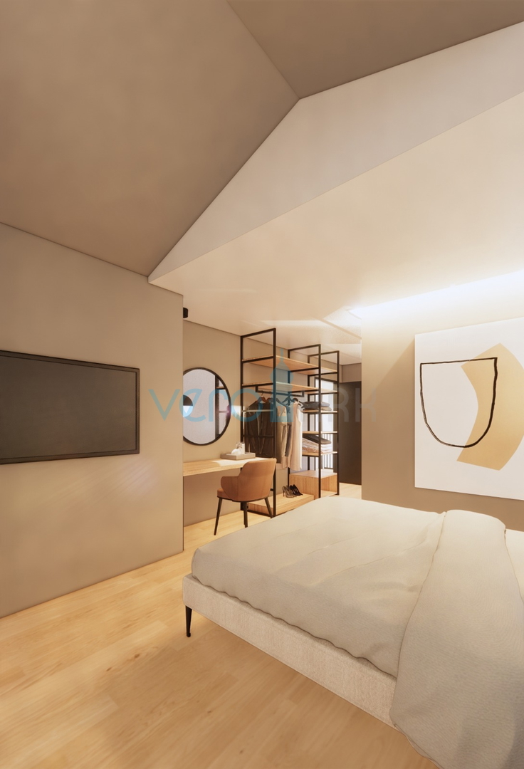 Vrbnik, luksuzna novogradnja s bazenom u mirnom okružju