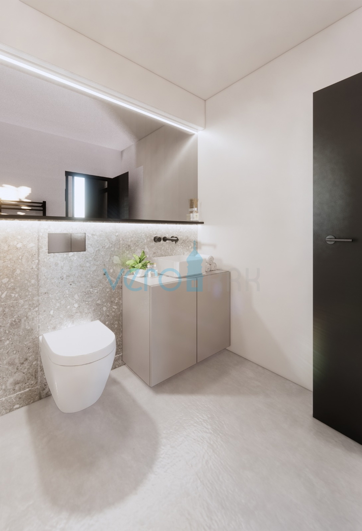 Vrbnik, luksuzna novogradnja s bazenom u mirnom okružju