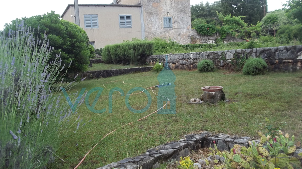 Insel Krk, Dobrinj, Umgebung, renoviertes Steinhaus mit großem Garten