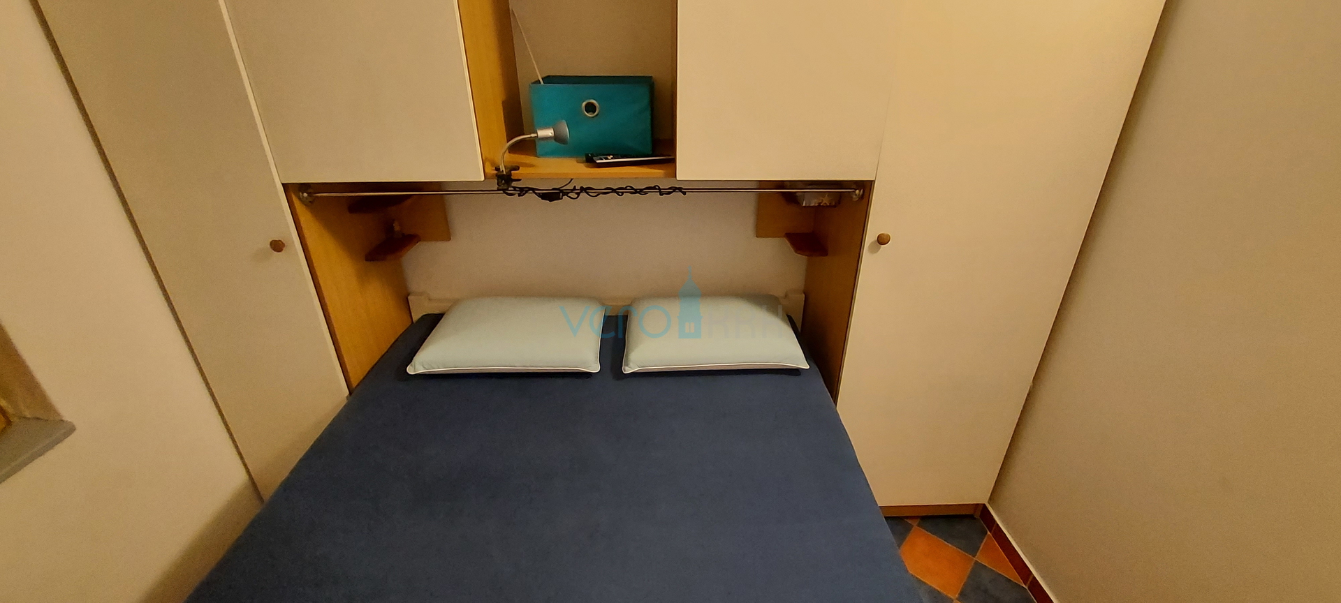 Malinska, okolica, apartman 28 m2 u prizemlju sa natkrivenim balkonom i pogledom na more