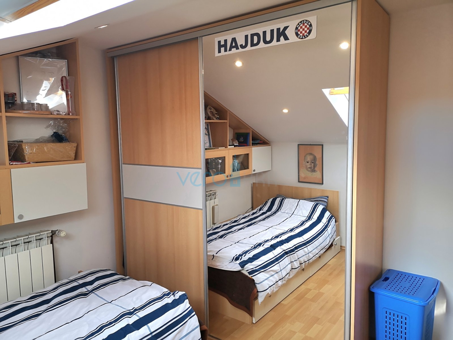 Malinska, Dvoetažni stan s pogledom na more