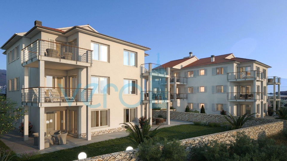 Dobrinj, Šilo, Superb two-bedroom apartment on a top location!