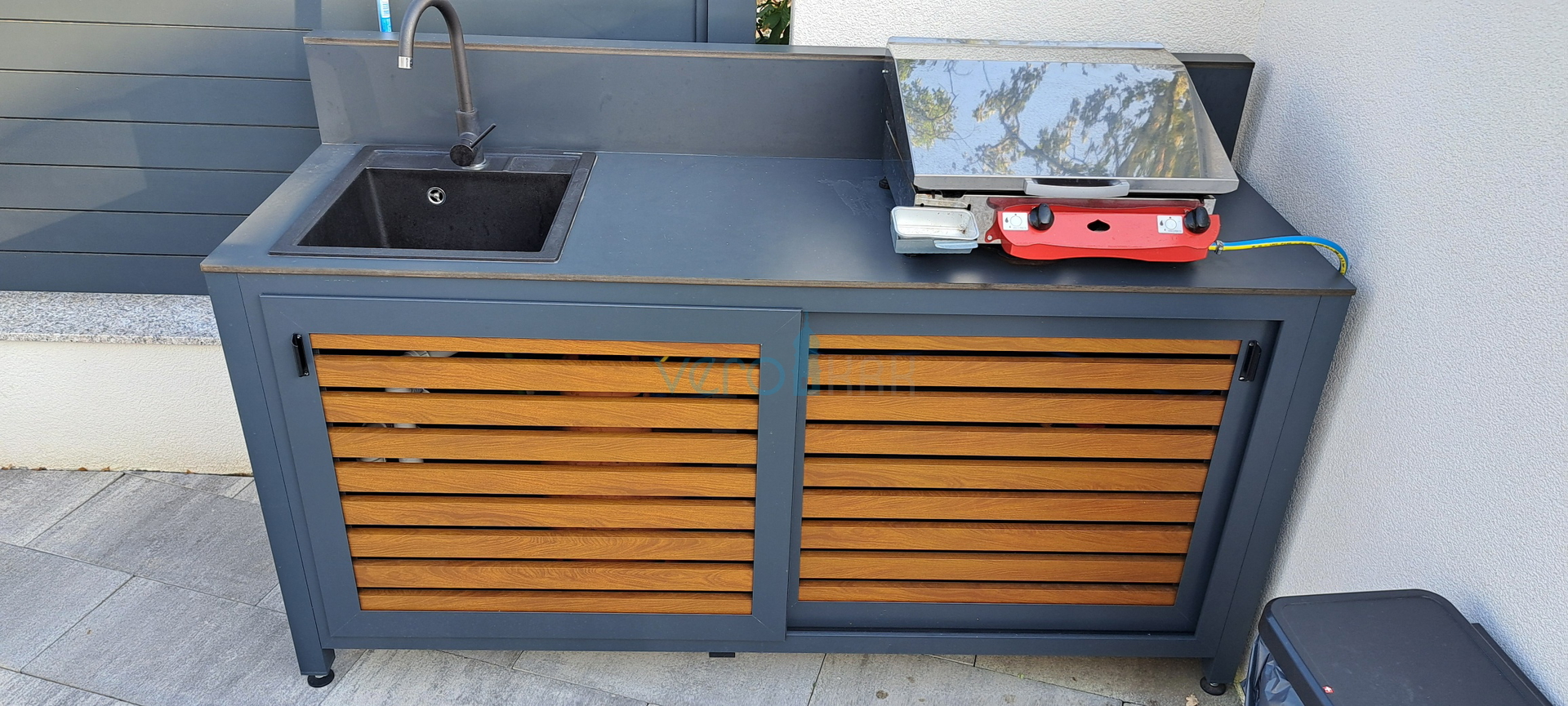 Malinska, okolica, luksuzan stan 88 m2 na katu novoizgrađene vile sa pogledom i bazenom, prodaja