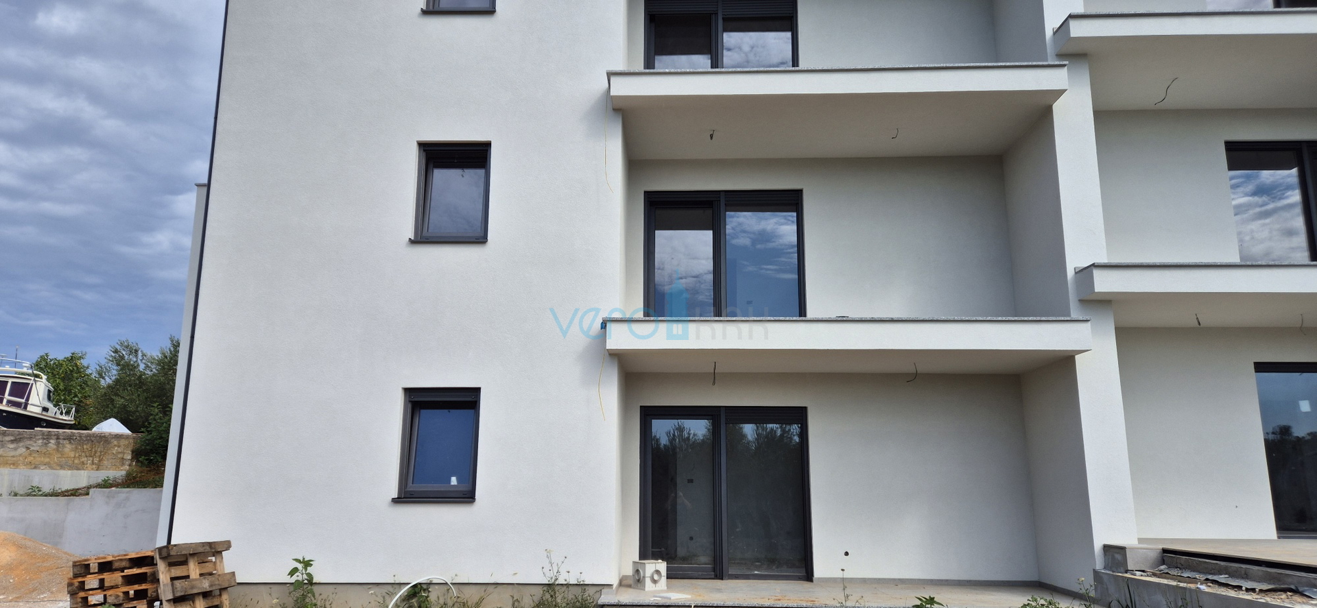 Uvala Soline, Čižići, dvosoban stan, novogradnja, pogled na more, prodaja