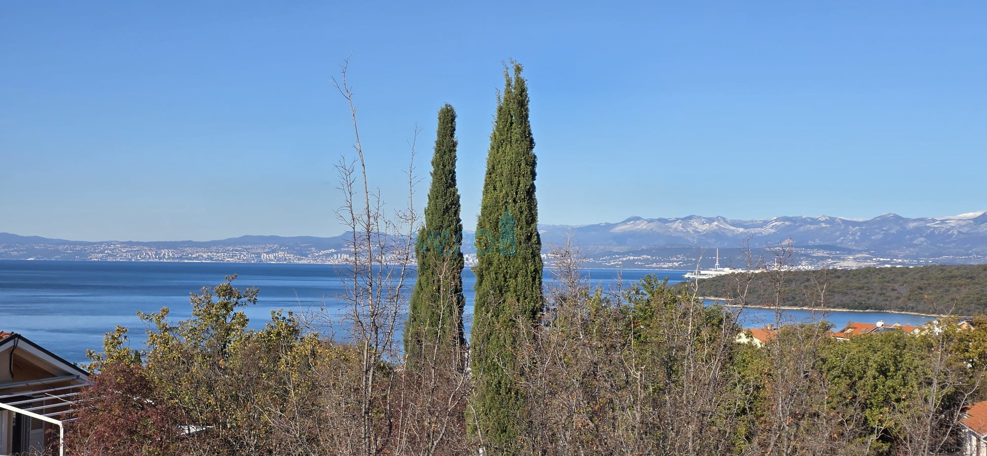 Njivice, island of Krk, apartment with a beautiful sea view, for sale