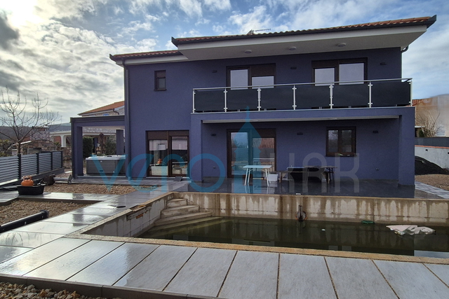 Soline Bay, Krk Island, new construction, detached house, pool, view, sale