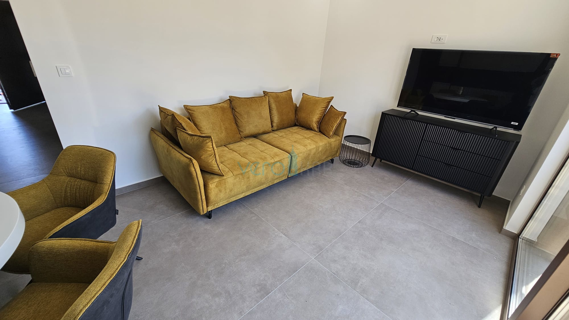 Krk Island, town of Krk, wider area, newly built semi-detached house with a swimming pool, yard, for sale