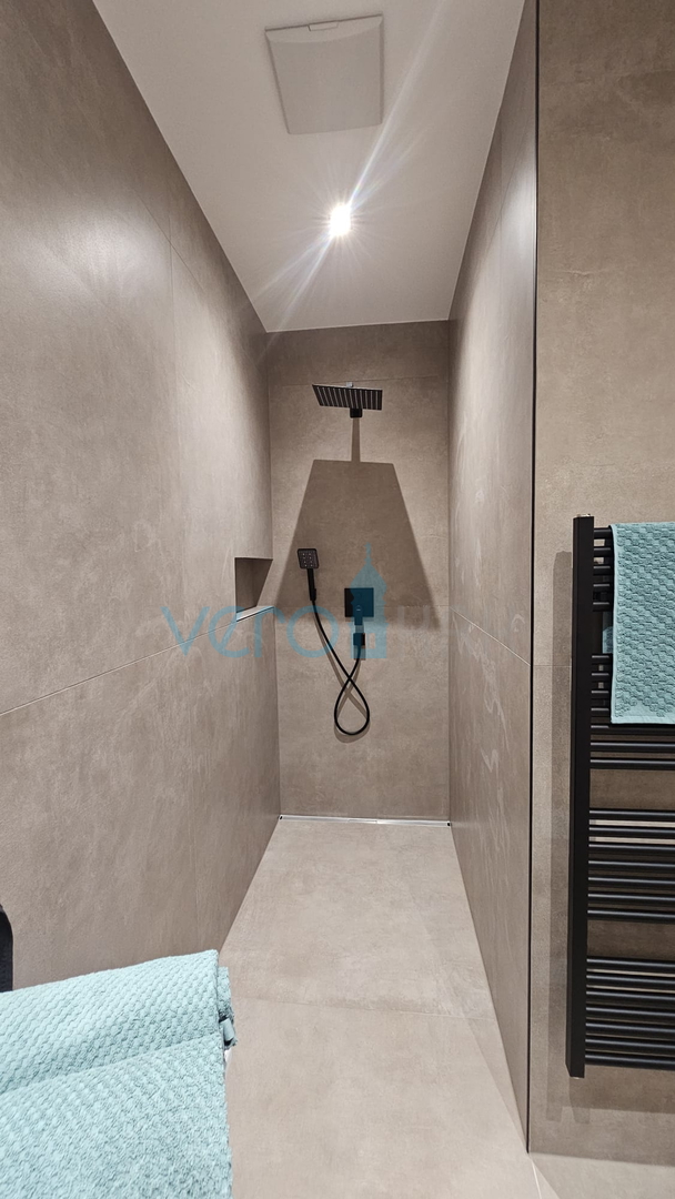 Krk Island, town of Krk, wider area, newly built semi-detached house with a swimming pool, yard, for sale