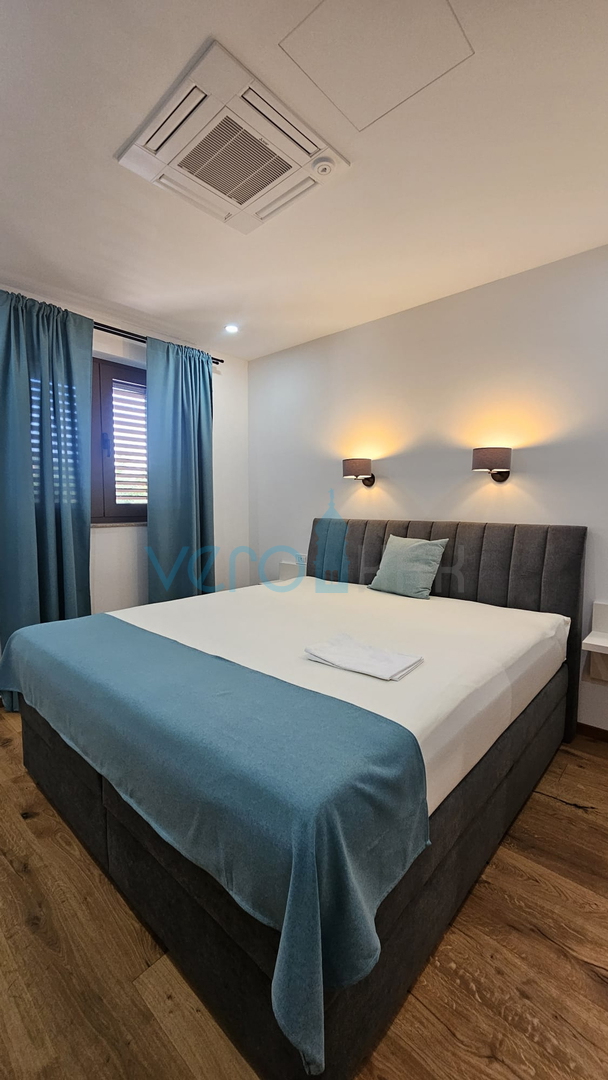 Krk Island, town of Krk, wider area, newly built semi-detached house with a swimming pool, yard, for sale