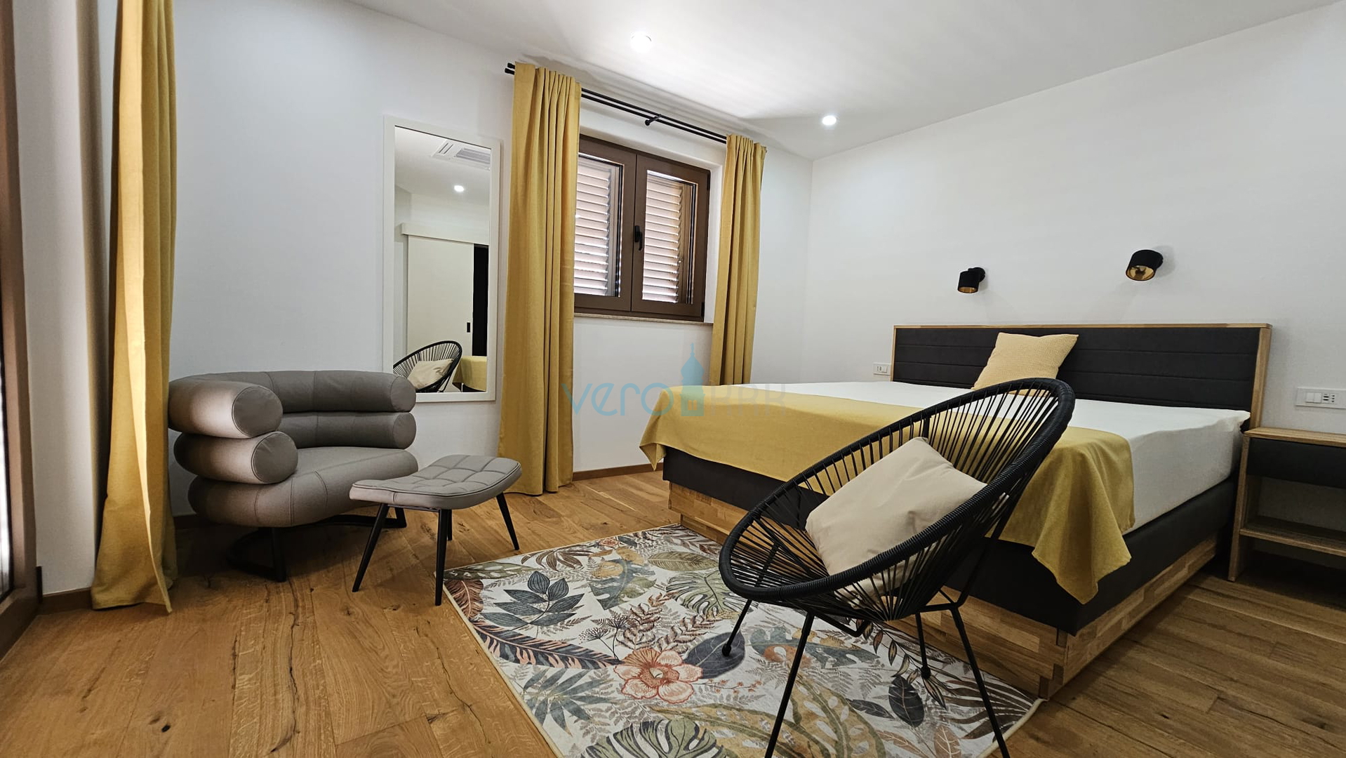 Krk Island, town of Krk, wider area, newly built semi-detached house with a swimming pool, yard, for sale