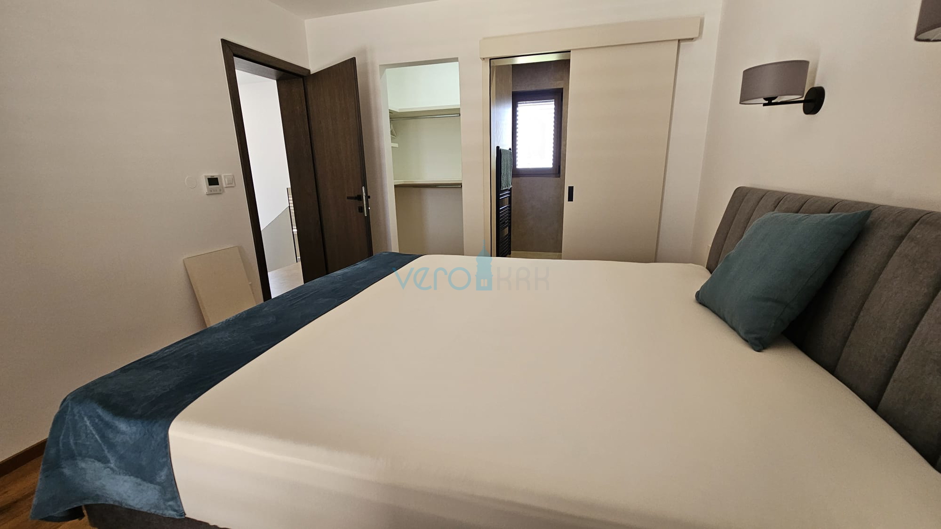 Krk Island, town of Krk, wider area, newly built semi-detached house with a swimming pool, yard, for sale