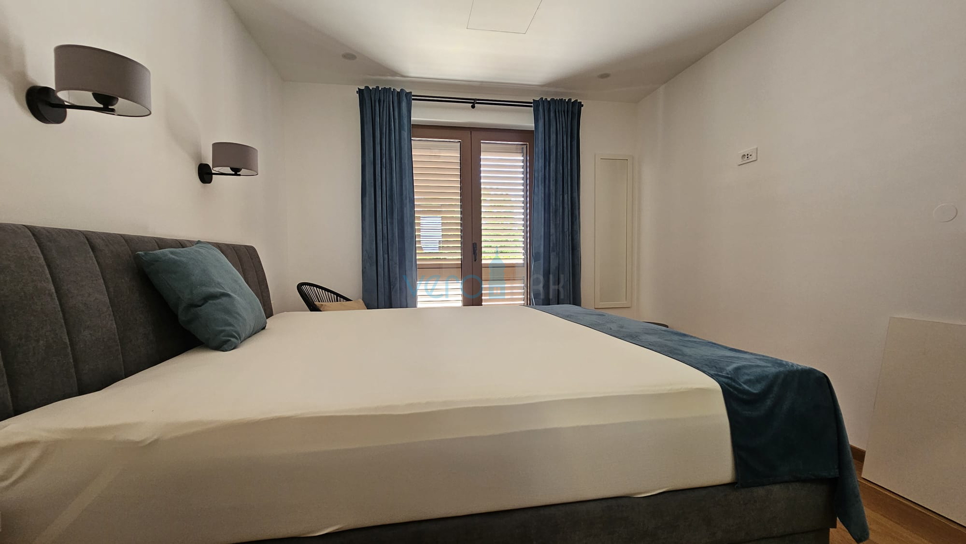 Krk Island, town of Krk, wider area, newly built semi-detached house with a swimming pool, yard, for sale