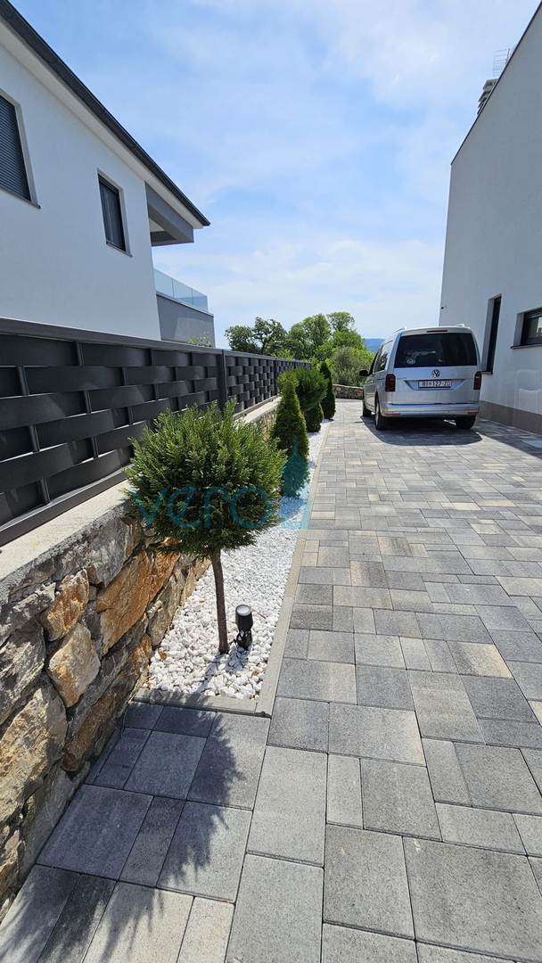 Krk Island, Krk town, surroundings, villa 200m2, swimming pool, open view, for sale