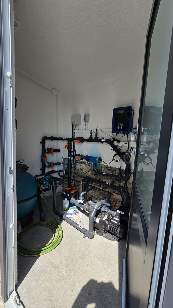 Krk Island, Krk town, surroundings, villa 200m2, swimming pool, open view, for sale