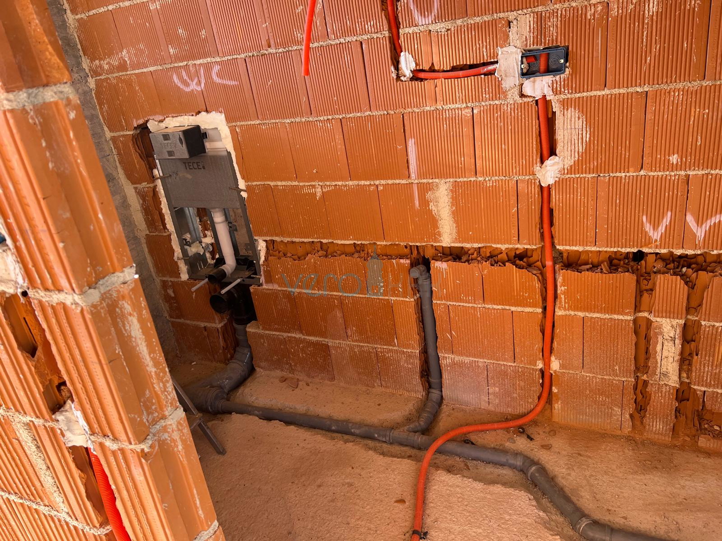 Malinska, Insel Krk, neues Doppelhaus, Meerblick, Pool, Verkauf