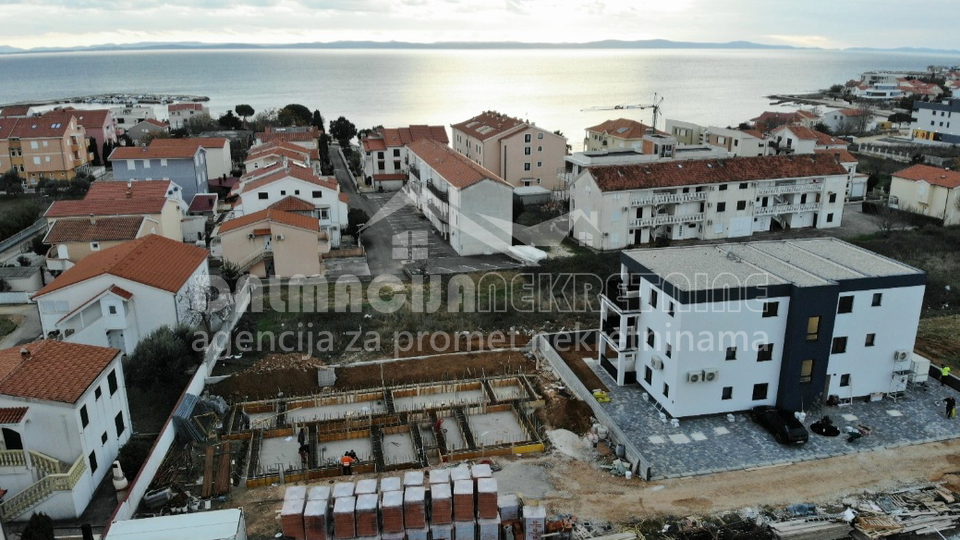 Zadar, Privlaka, apartmaji v novogradnji 200 m od morja