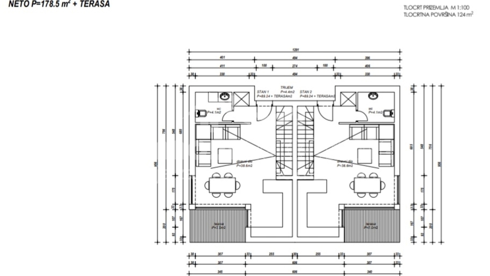 Stanovanje, 95 m2, Prodaja, Privlaka