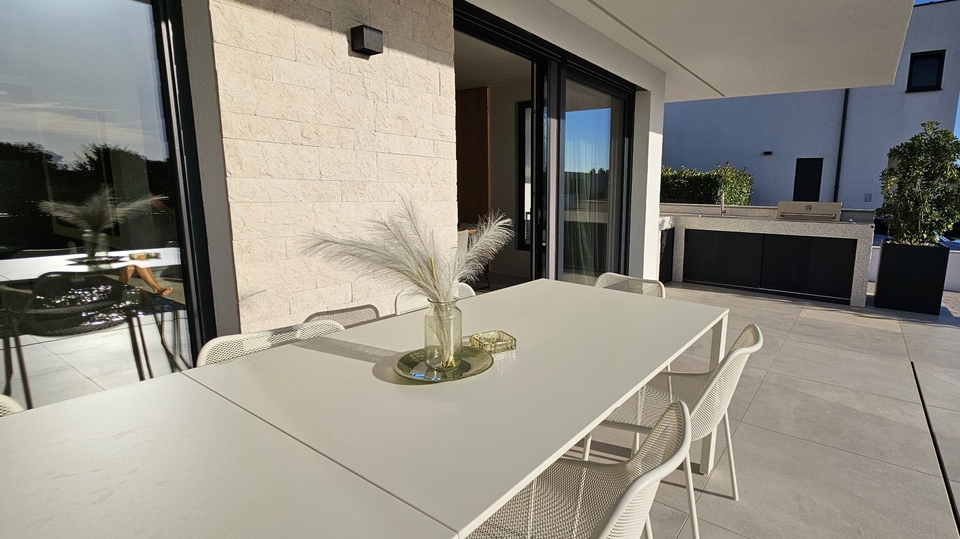 Luxury modern villa with a pool available for long-term rent